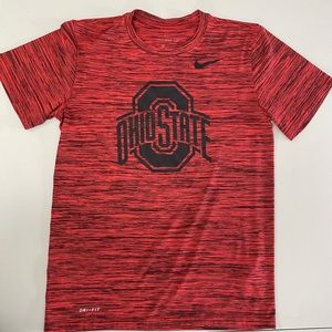 Nike-The Ohio State Dry Fit t-shirt kids. Size large in children.